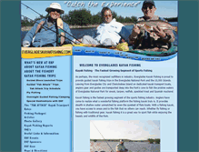 Tablet Screenshot of evergladeskayakfishing.com